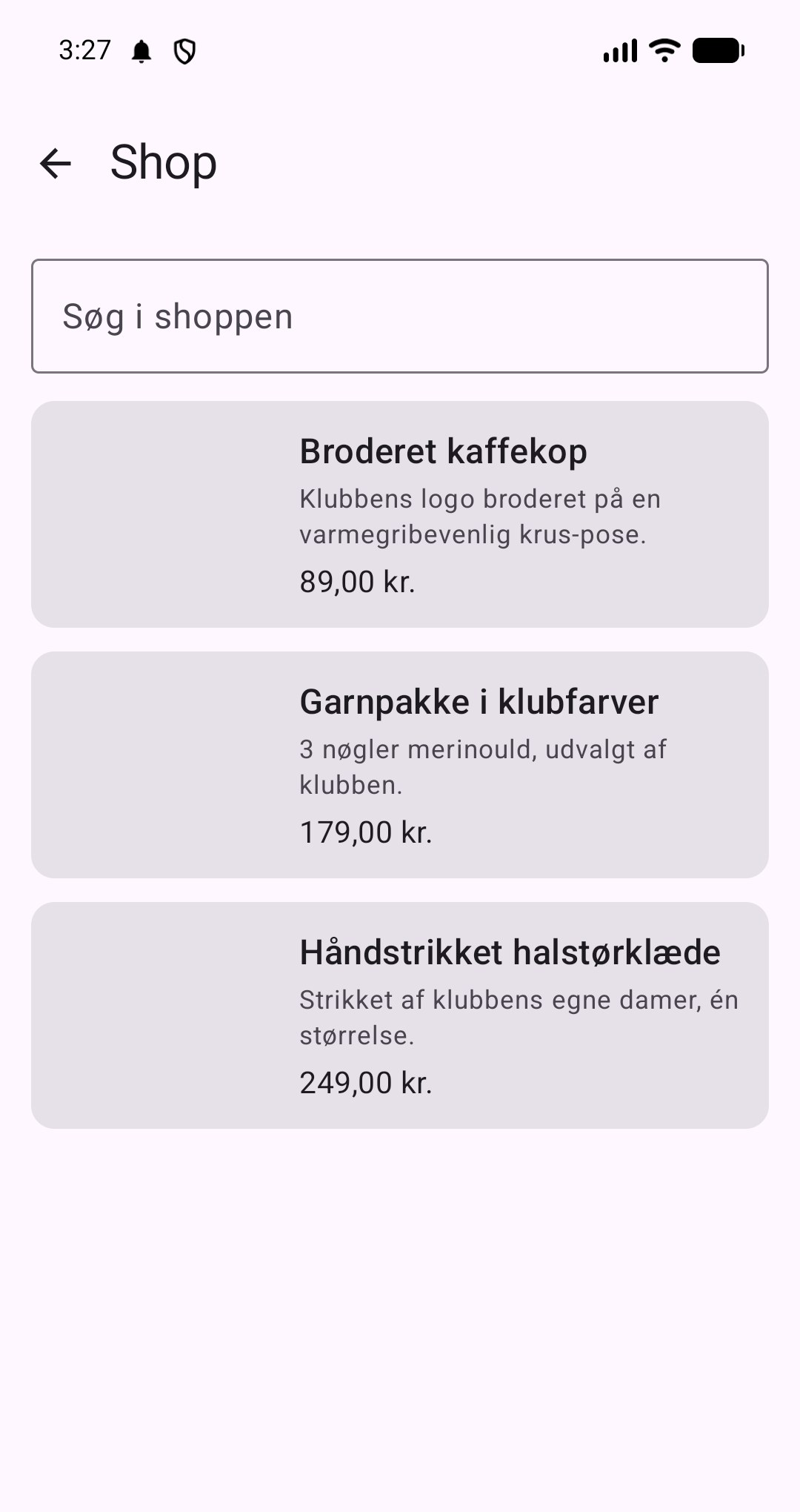 Gruppebutik i Grupy